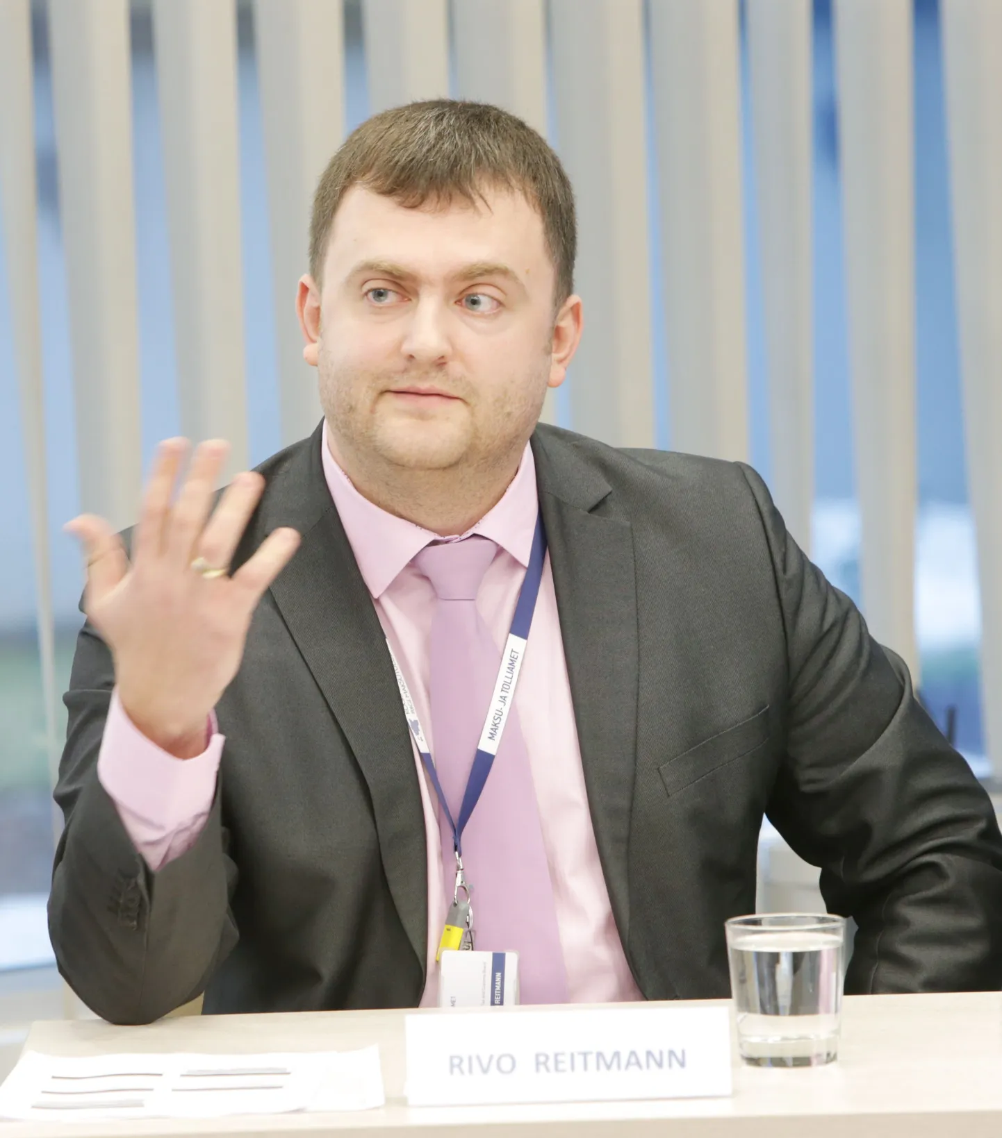 Maksu- ja Tolliameti teenindusosakonna juhataja Rivo Reitmann