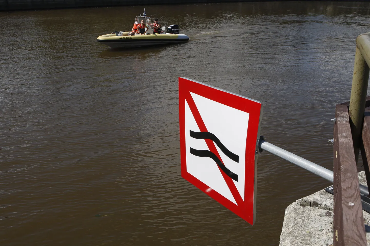 Emajõgi Atlantise juures. Illustreeriv foto.