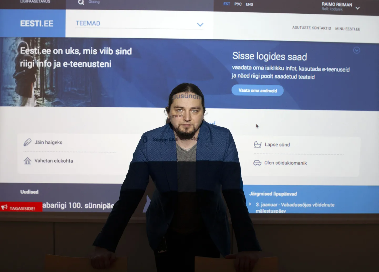 Raimo Reiman ja uuenenud riigiportaal