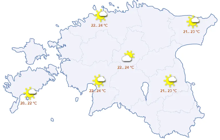 Ilm kolmapäeval