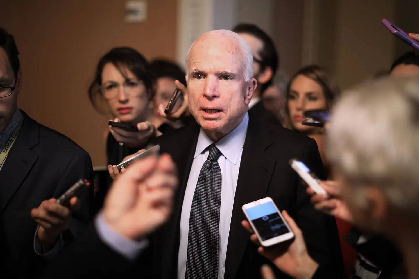 Senaator John McCain.