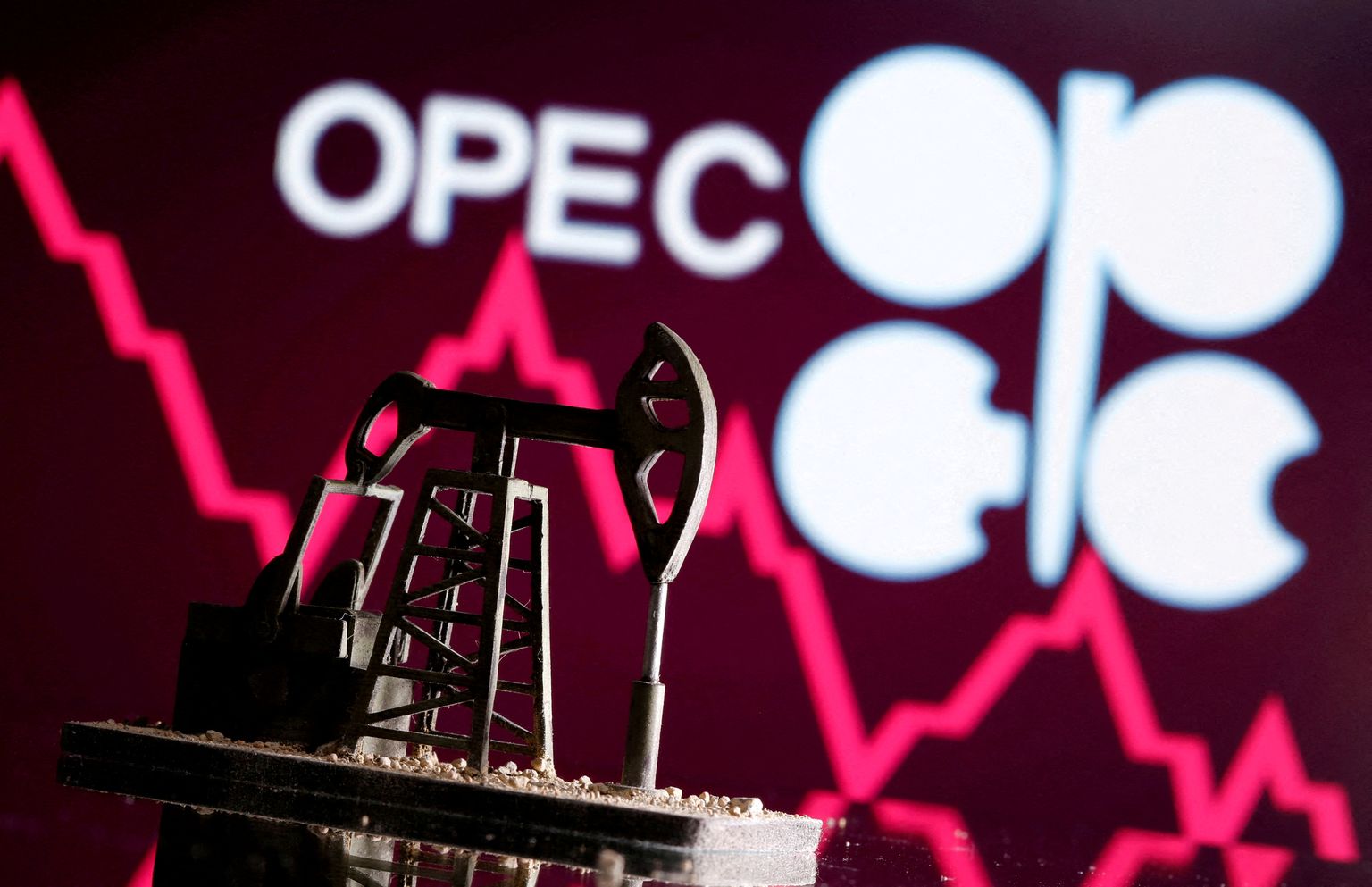 OPEC logo. Ilustratīvs attēls.