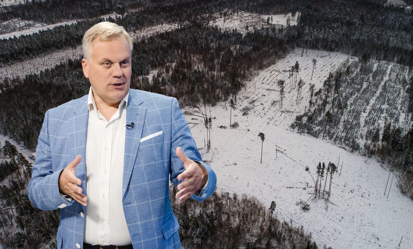 «Olukord on ikka hästi must-valge: kui saab, siis harvesteridega metsa ja raiume kõik maha või ei tohi metsas üldse midagi teha, isegi endale küttepuid,» nentis kliimaministeeriumi kantsler Keit Kasemets.