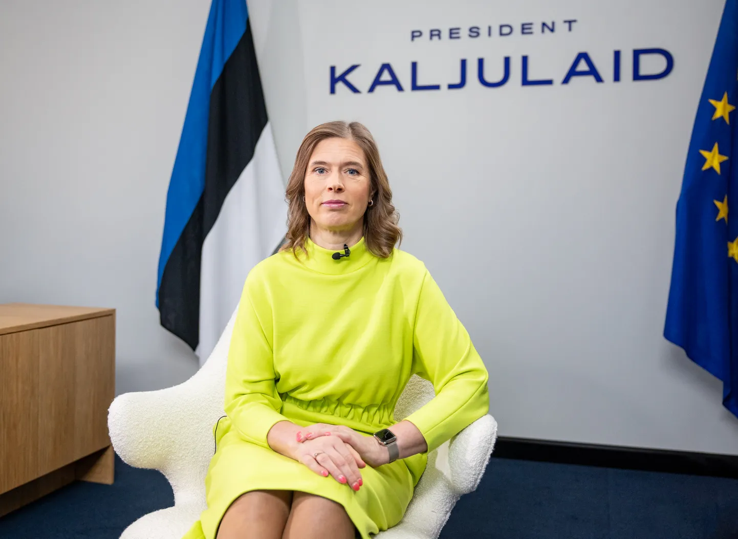 President Kersti Kaljulaid pürgib EOK presidendiks.