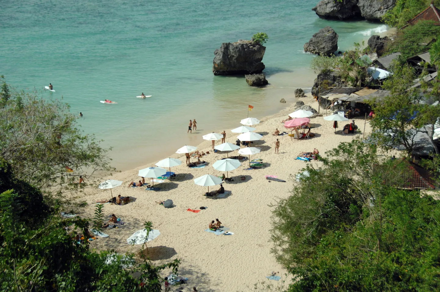 Indoneesia Bali Kuta lähedane Padang-Padangi rand