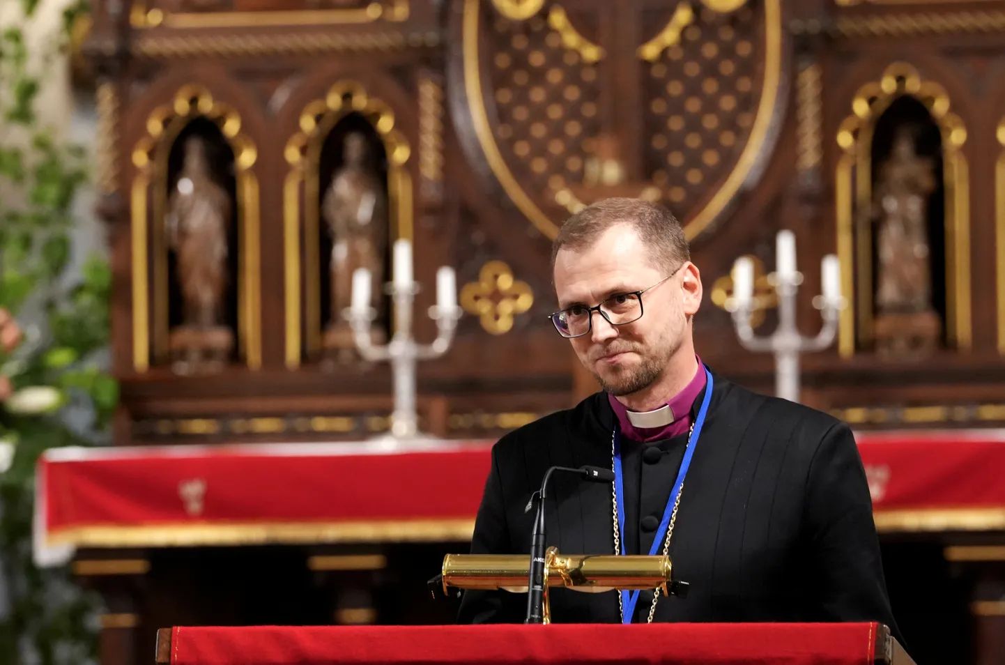 Jaunais Latvijas Evaņģēliski luteriskās baznīcas Rīgas arhibīskaps Rinalds Grants.