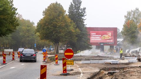 Esmaspäevast läheb Pärnus Riia maantee liiklussõlm täielikult kinni, ka ühistranspordile