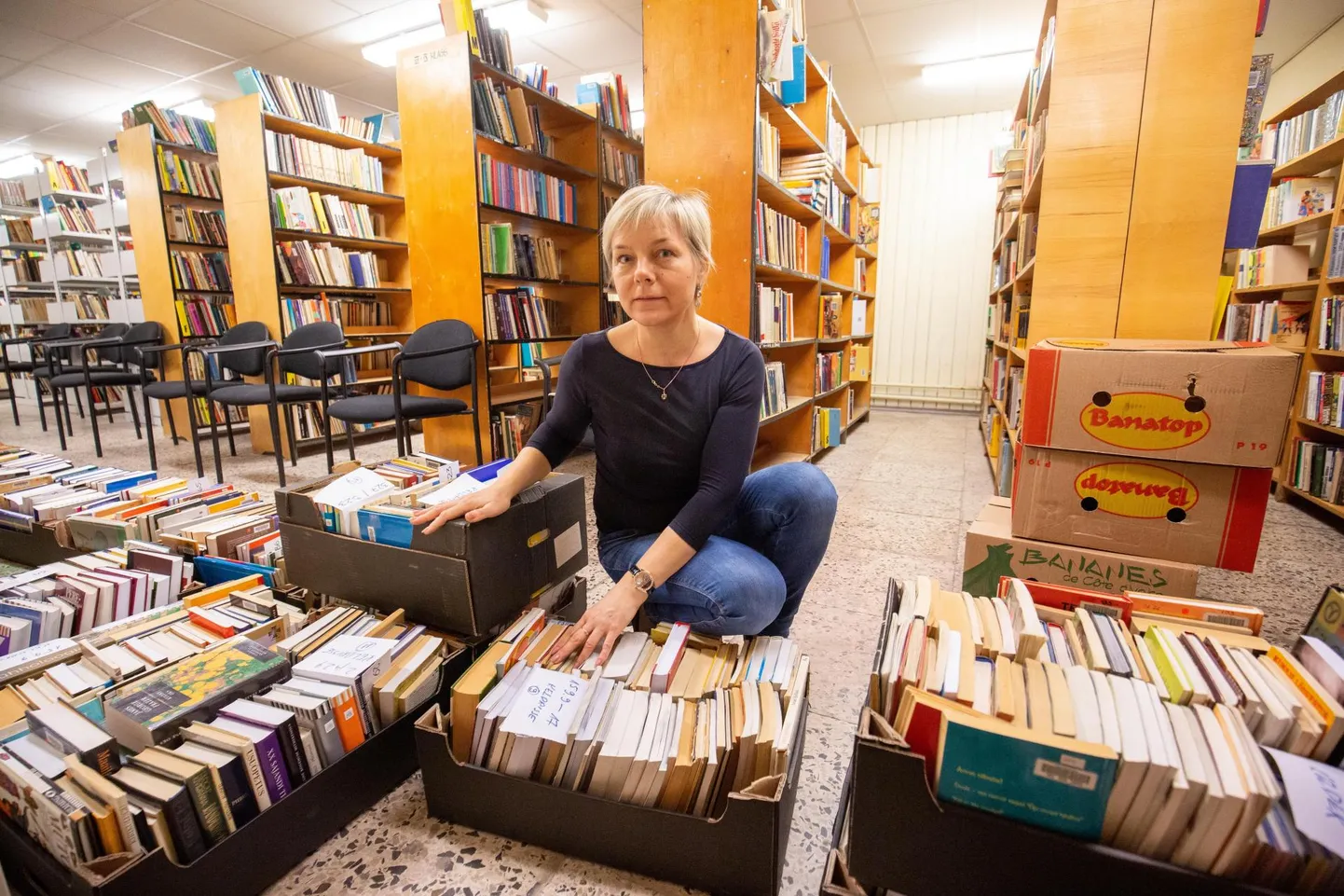 Türi raamatukogu direktor Astrid Karpender.