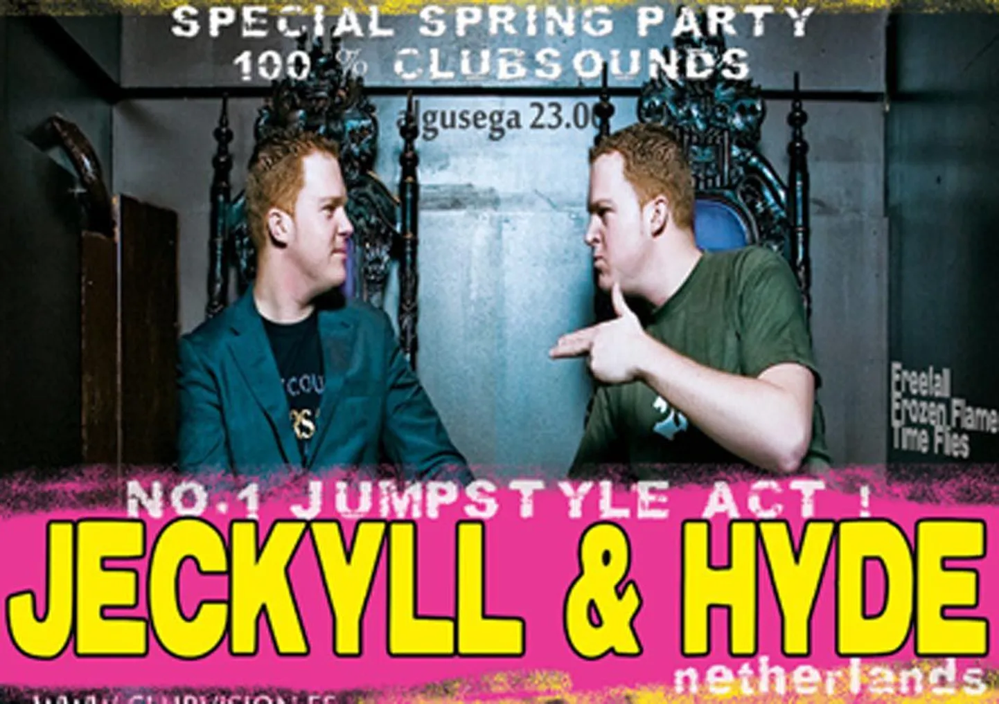 Maailm nr. 1 Jumpstyle artist "JECKYLL & HYDE" Hollandist.