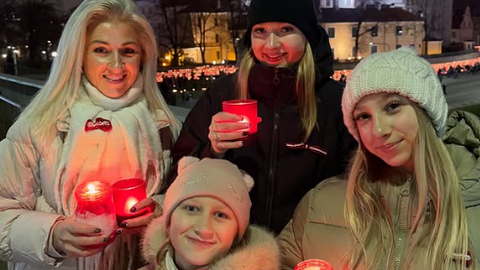 Как латвийские знаменитости отметили День Лачплесиса?