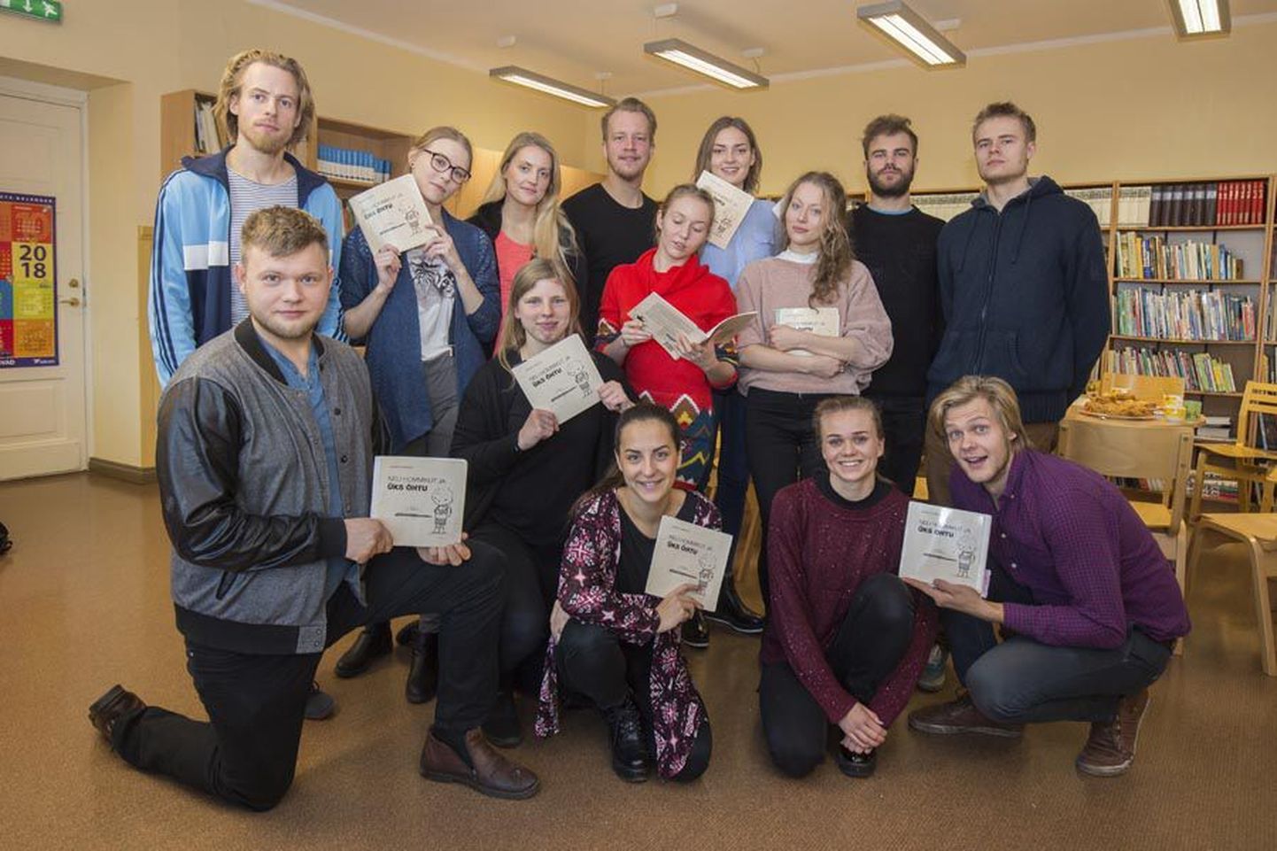 PRÄÄNIK
14 kultuuriakadeemia tudengit lugesid eile Viljandi Kesklinna koolis lastele raamatuid ette.