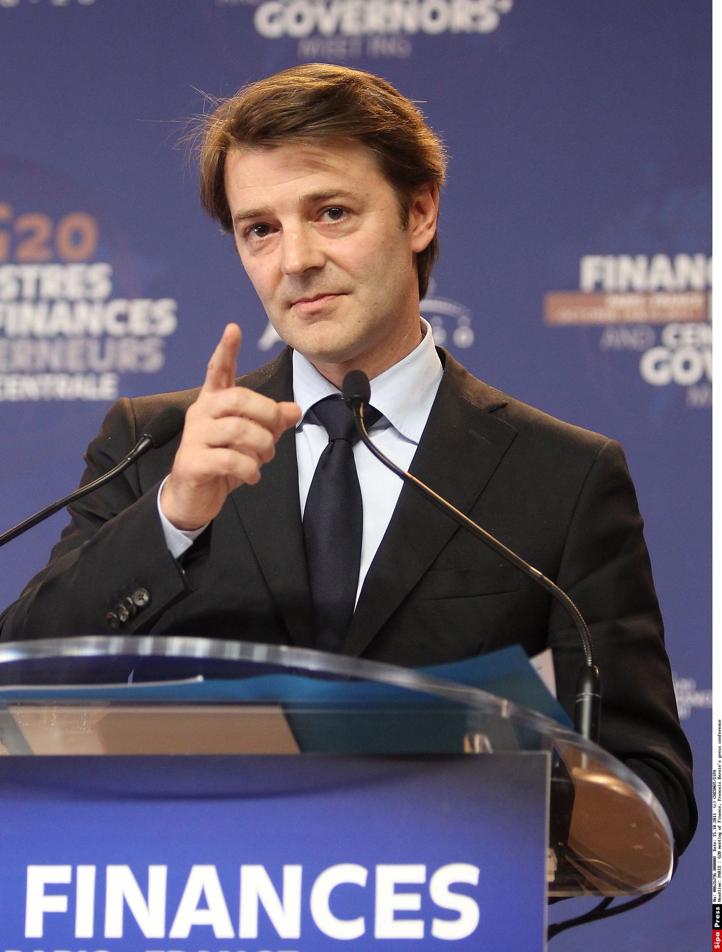 Prantsusmaa rahandusminister Francois Baroin.