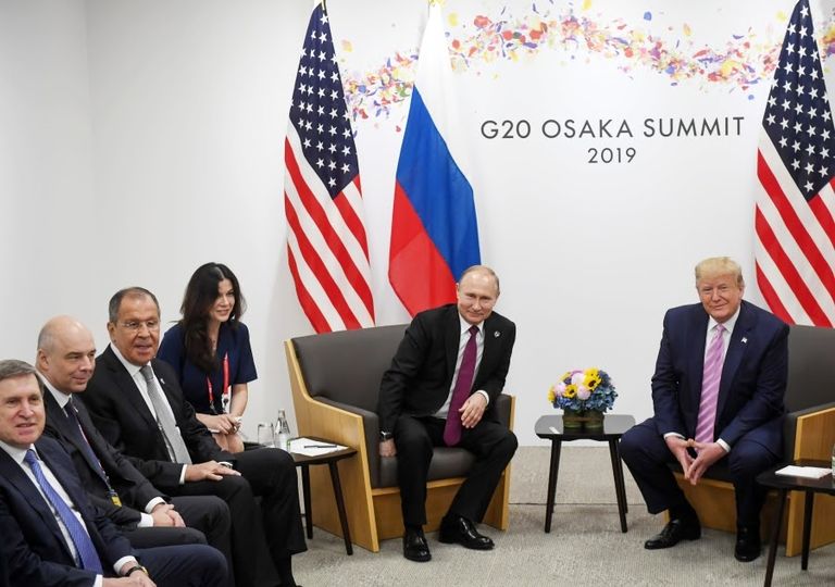 Саммит G-20 в Осаке, 2019 год.