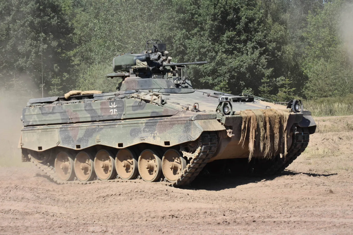 Saksa jalaväe soomusmasin Marder. Foto on illustratiivne.