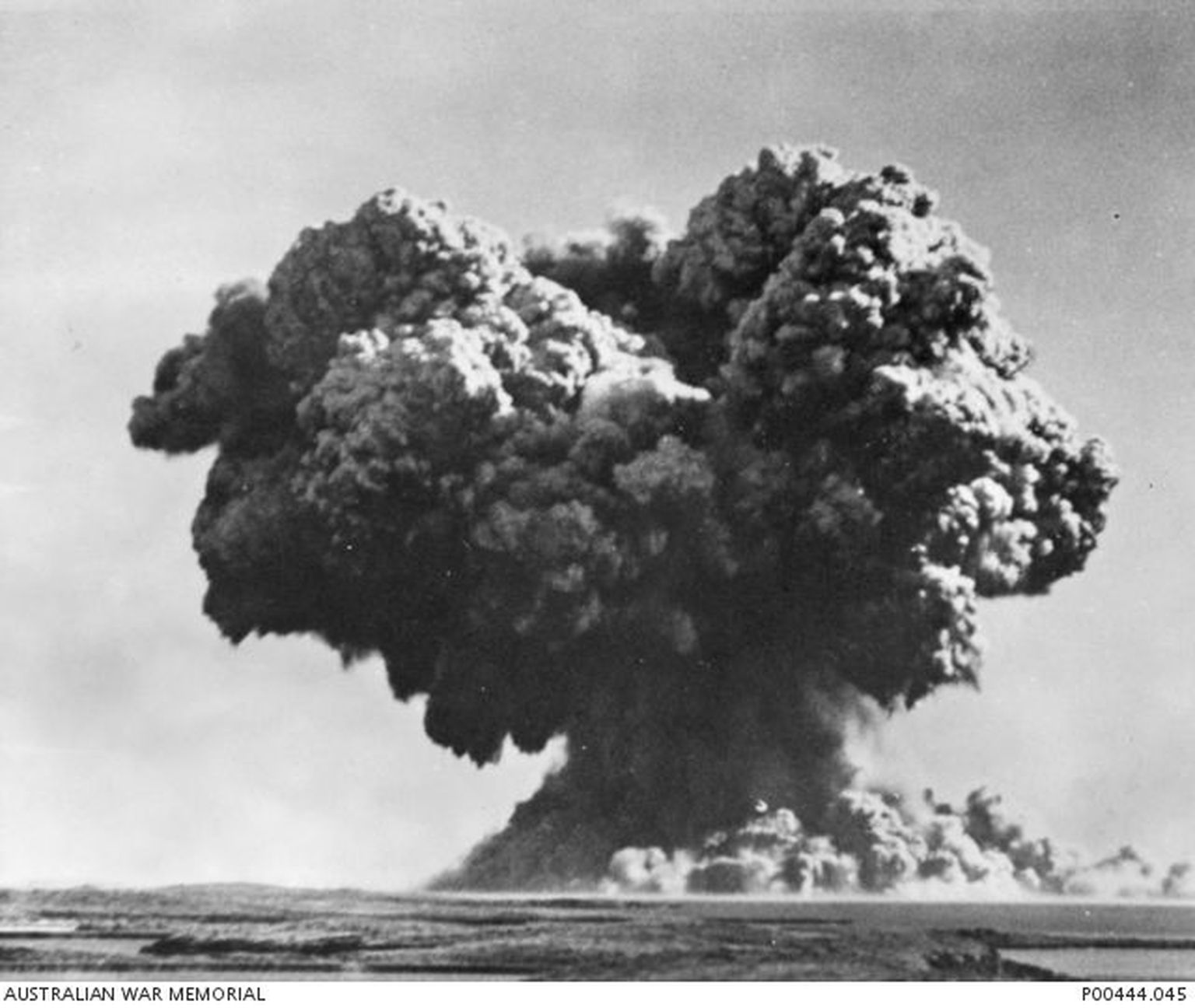 Ühendkuningriigi esimene tuumapommikatsetus.