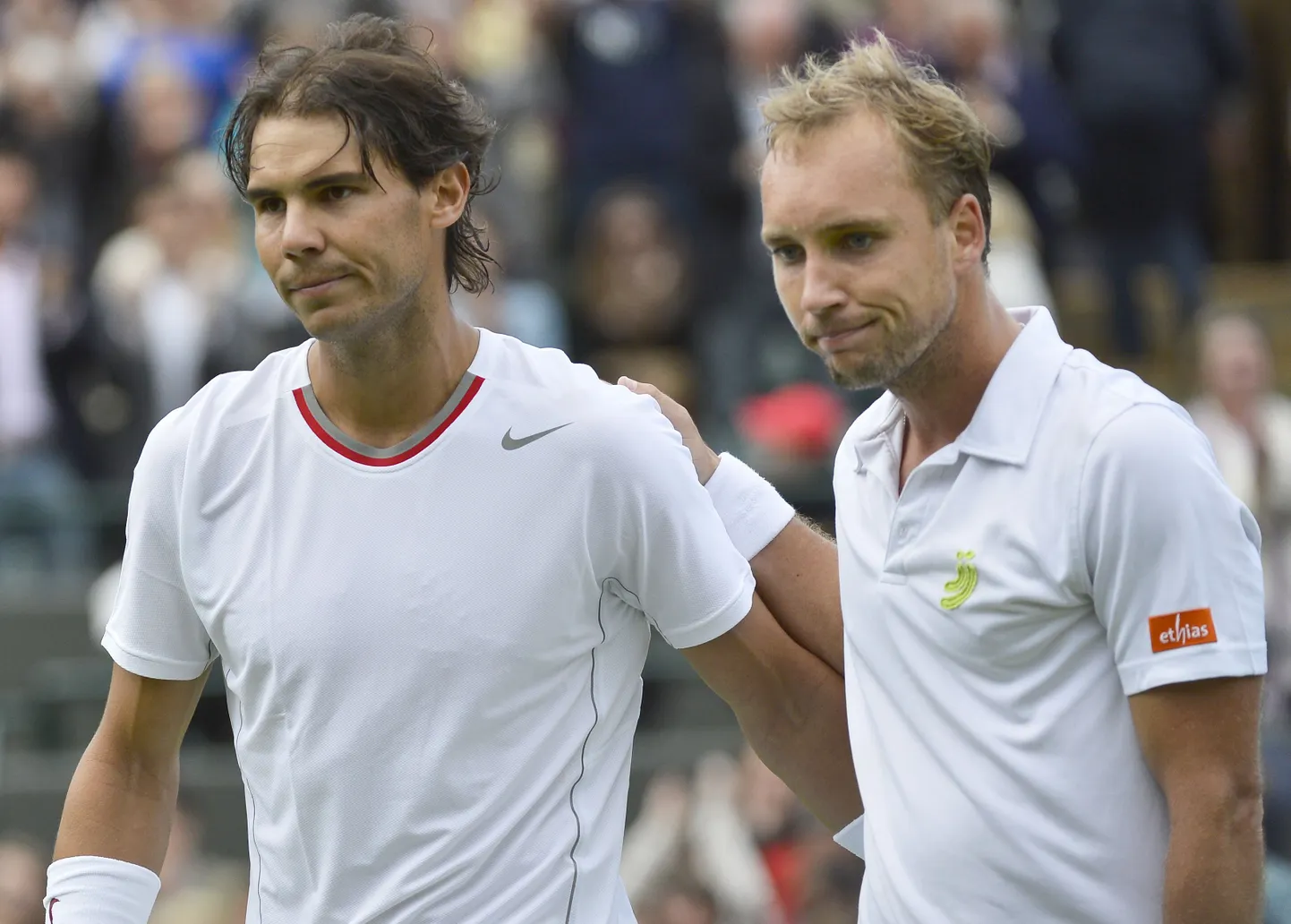 Rafael Nadal ja Steve Darcis.