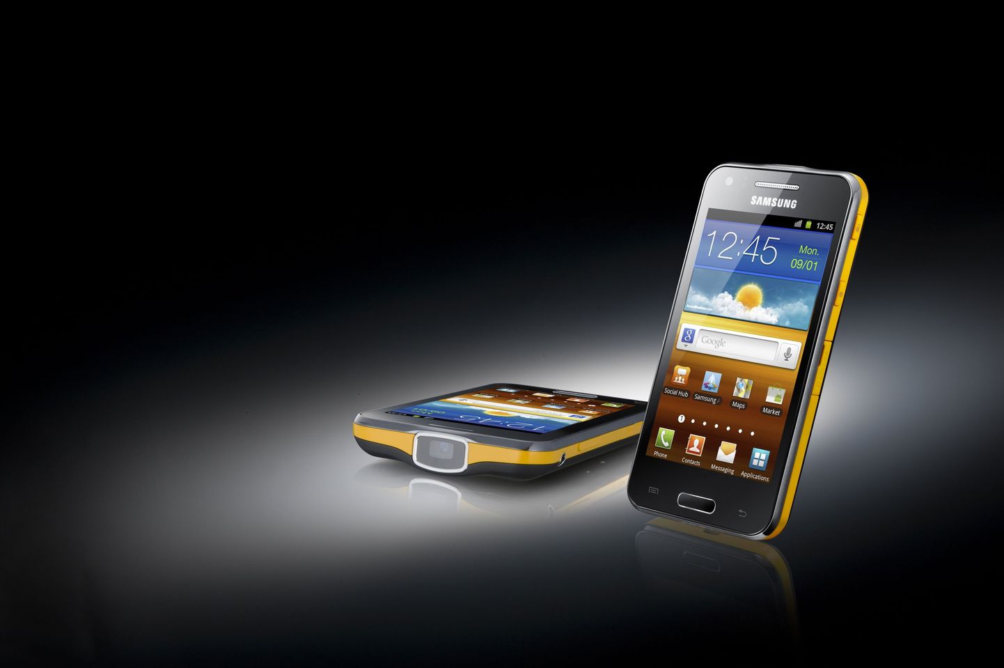 Samsung Galaxy Beam.