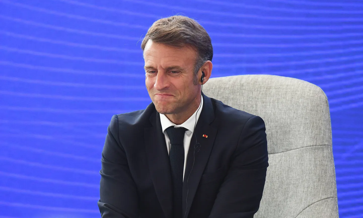 Prantsusmaa president Emmanuel Macron.