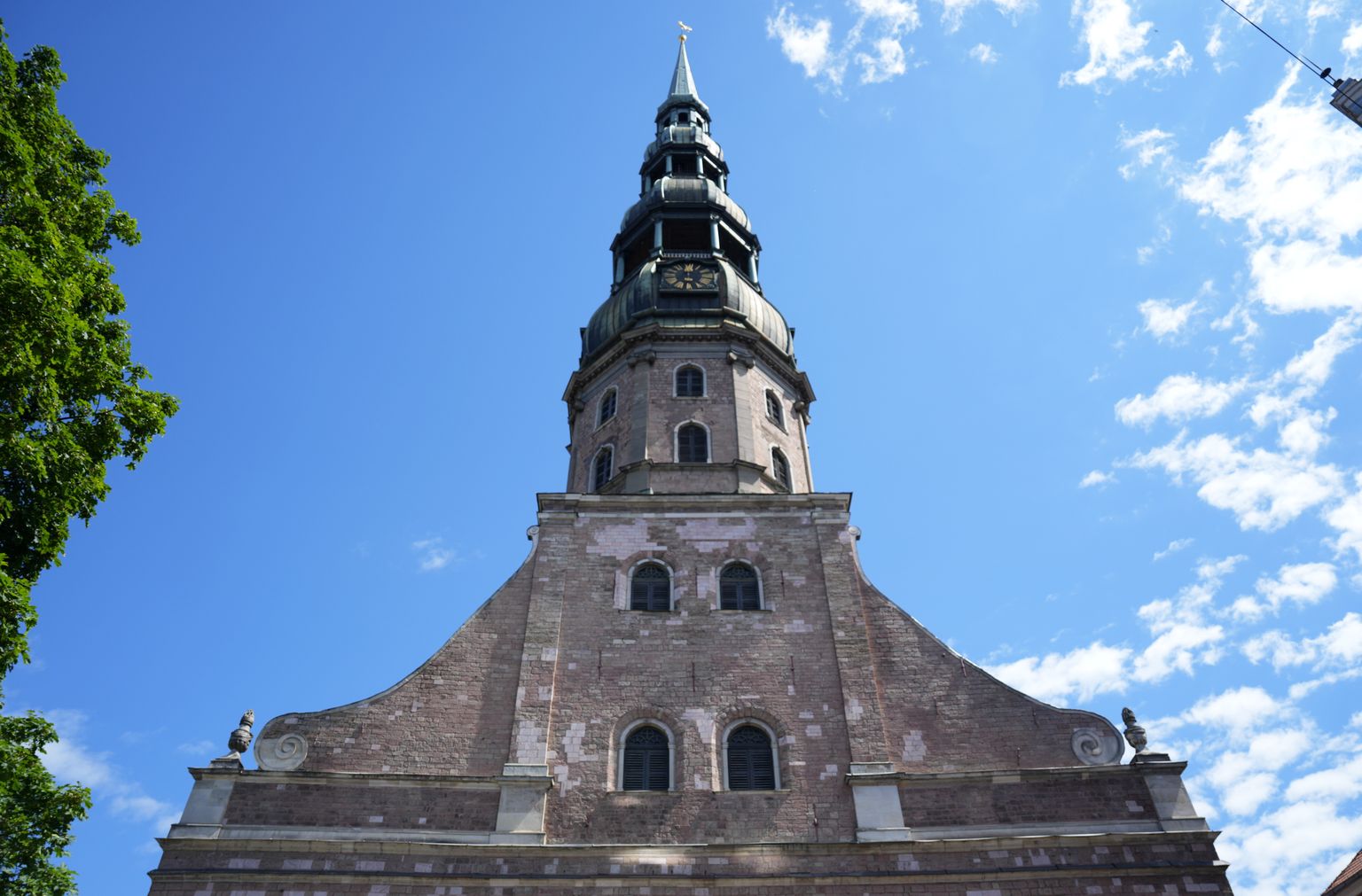 Rīgas Svētā Pētera baznīca.