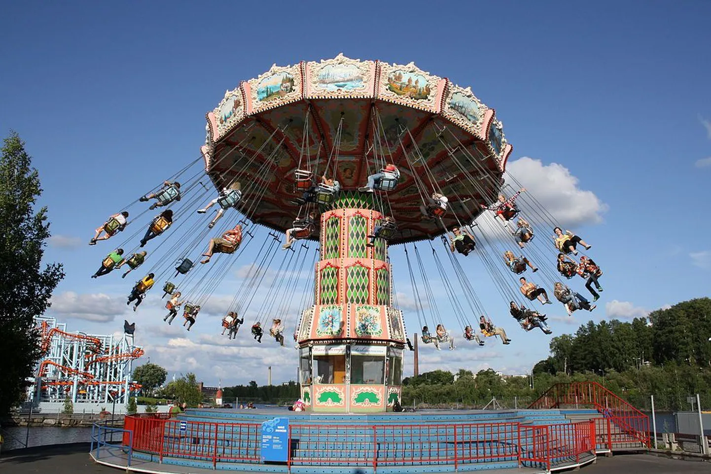 Särkänniemi lõbustuspark Tamperes.
