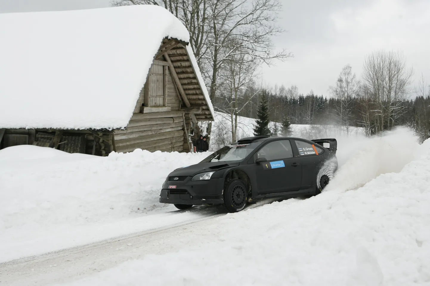 Georg Gross Võrumaa talverallil.