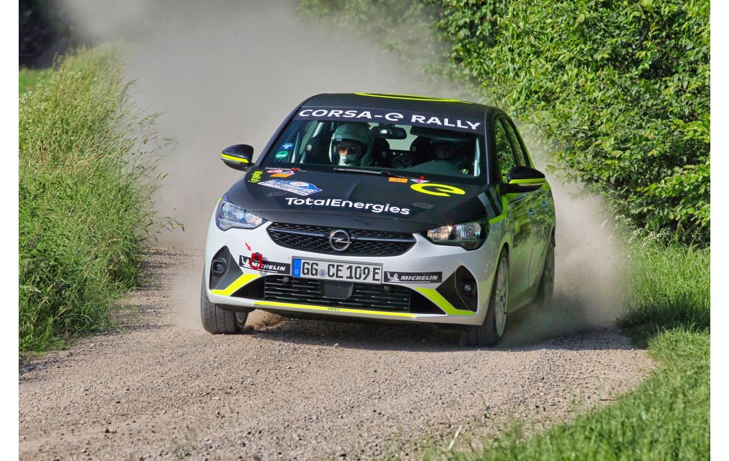 Opel Corsa-E Rally. Pilt on illustratiivne.