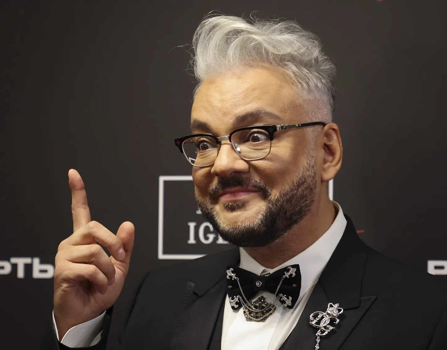 Vene laulja Filipp Kirkorov 2021. aasta sügisel Moskvas.
