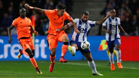 Otseblogi: Liverpool lõi Portole avapoolajal kaks väravat, Real viigistas PSG vastu penaltist