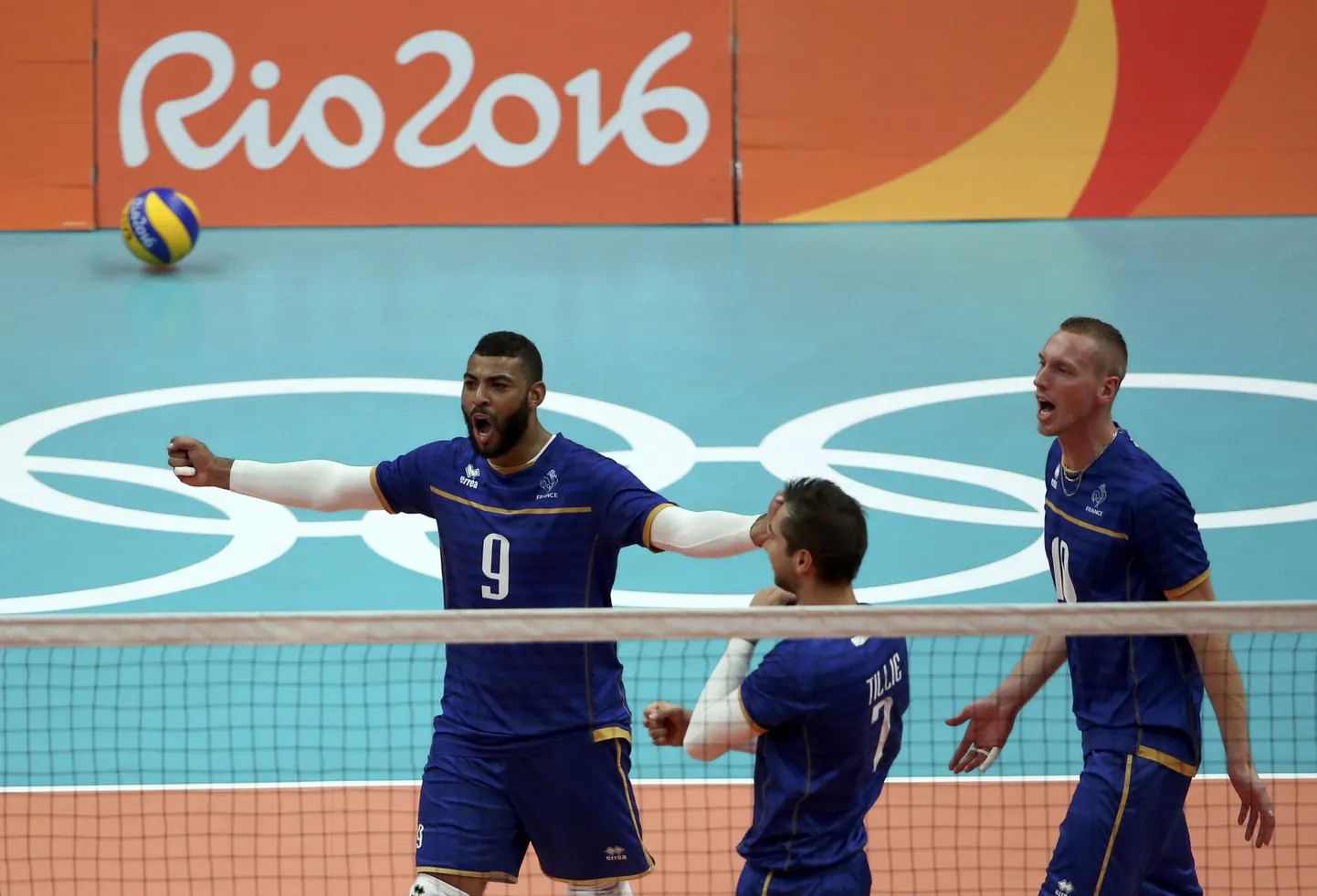 Earvin N'Gapeth (nr 9).