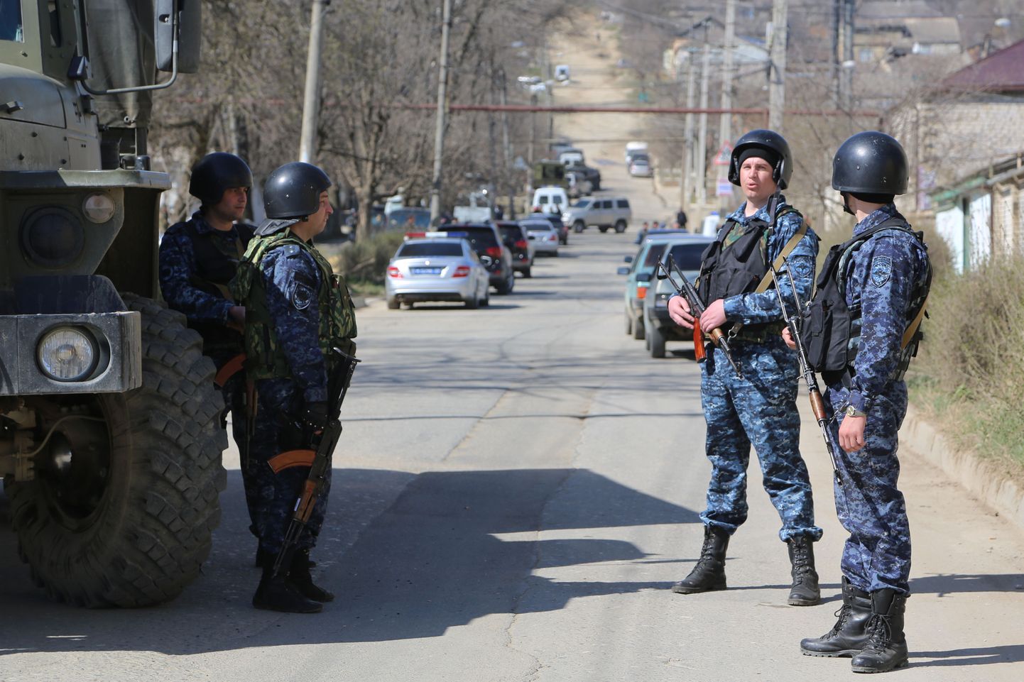 Politseinikud Dagestanis.