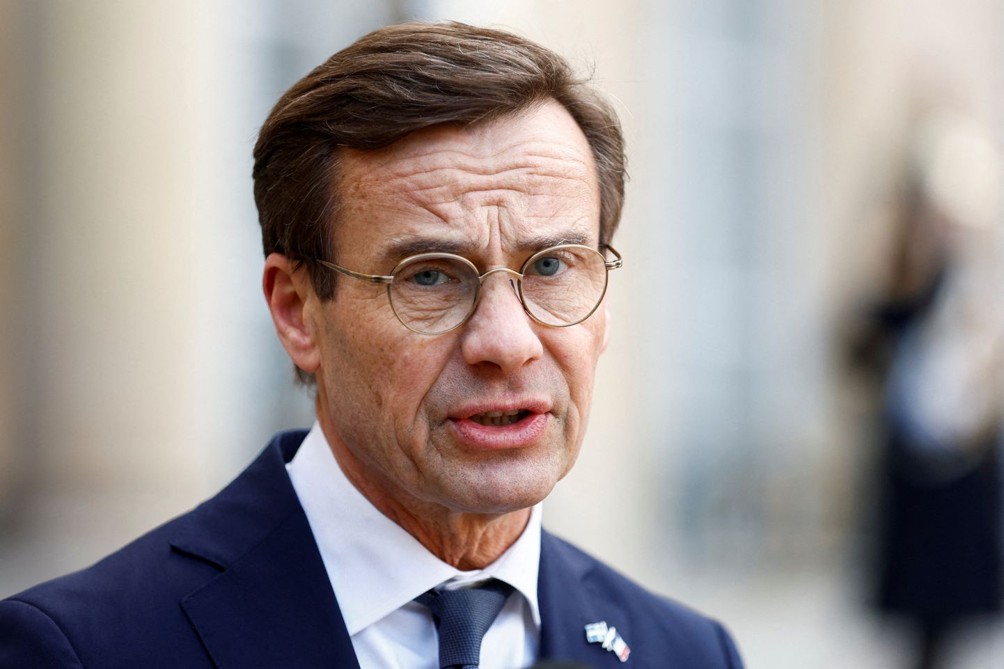 Rootsi peaminister Ulf Kristersson.
