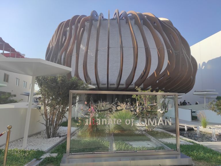 Omaani sultanaadi paviljon.