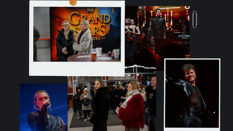 ИЩИ СЕБЯ ⟩ Музыка, которую узнают с первых секунд: рижская публика на шоу The Grand Stars Orchestra