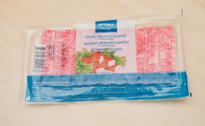Optima krabimaitselised jahutatud surimipulgad