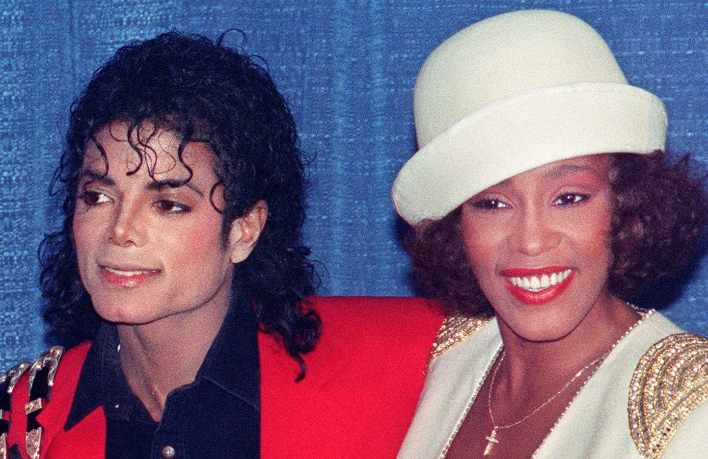 Michael Jackson ja Whitney Houston aastal 1986