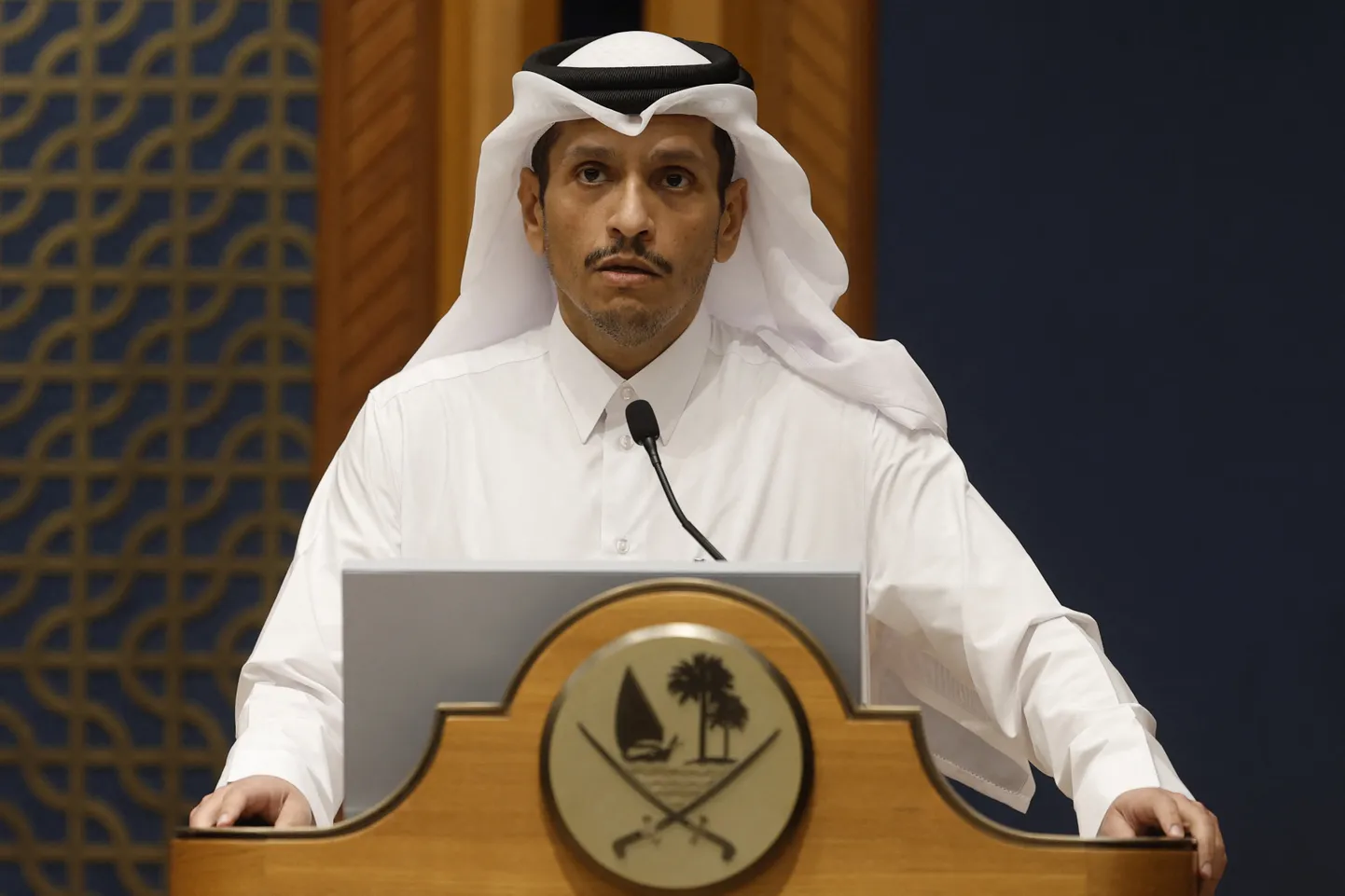 Katari välisminister Mohammed bin Abdulrahman al-Thani.