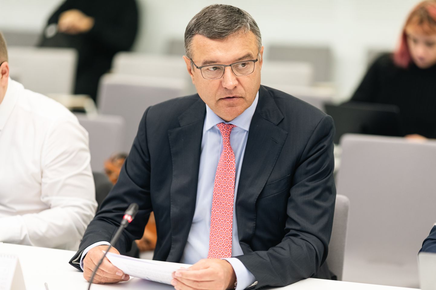 Saeimas Budžeta un finanšu (nodokļu) komisijas sēdē sacīja komisijas vadītājs Jānis Reirs.