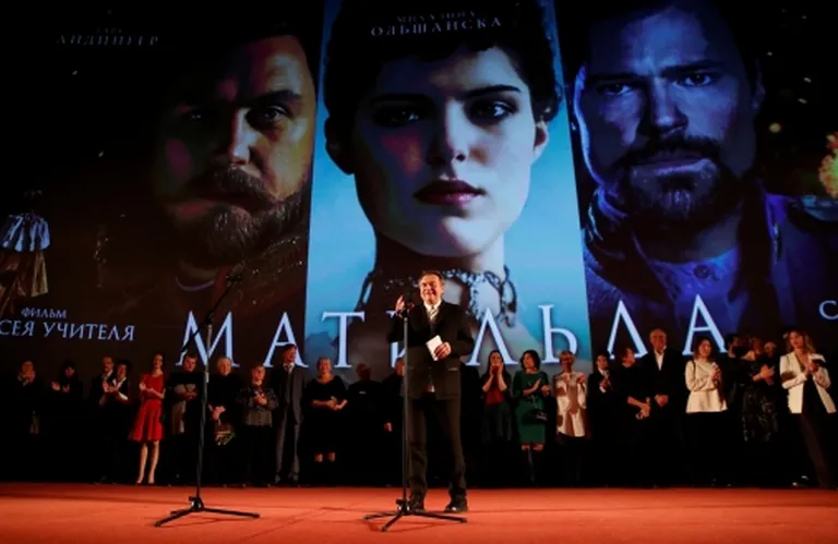 Алексей Учитель на премьере "Матильды"