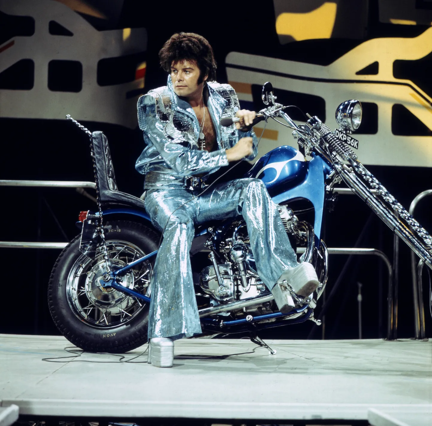 Kunagine Briti suurim popstaar Garry Glitter.