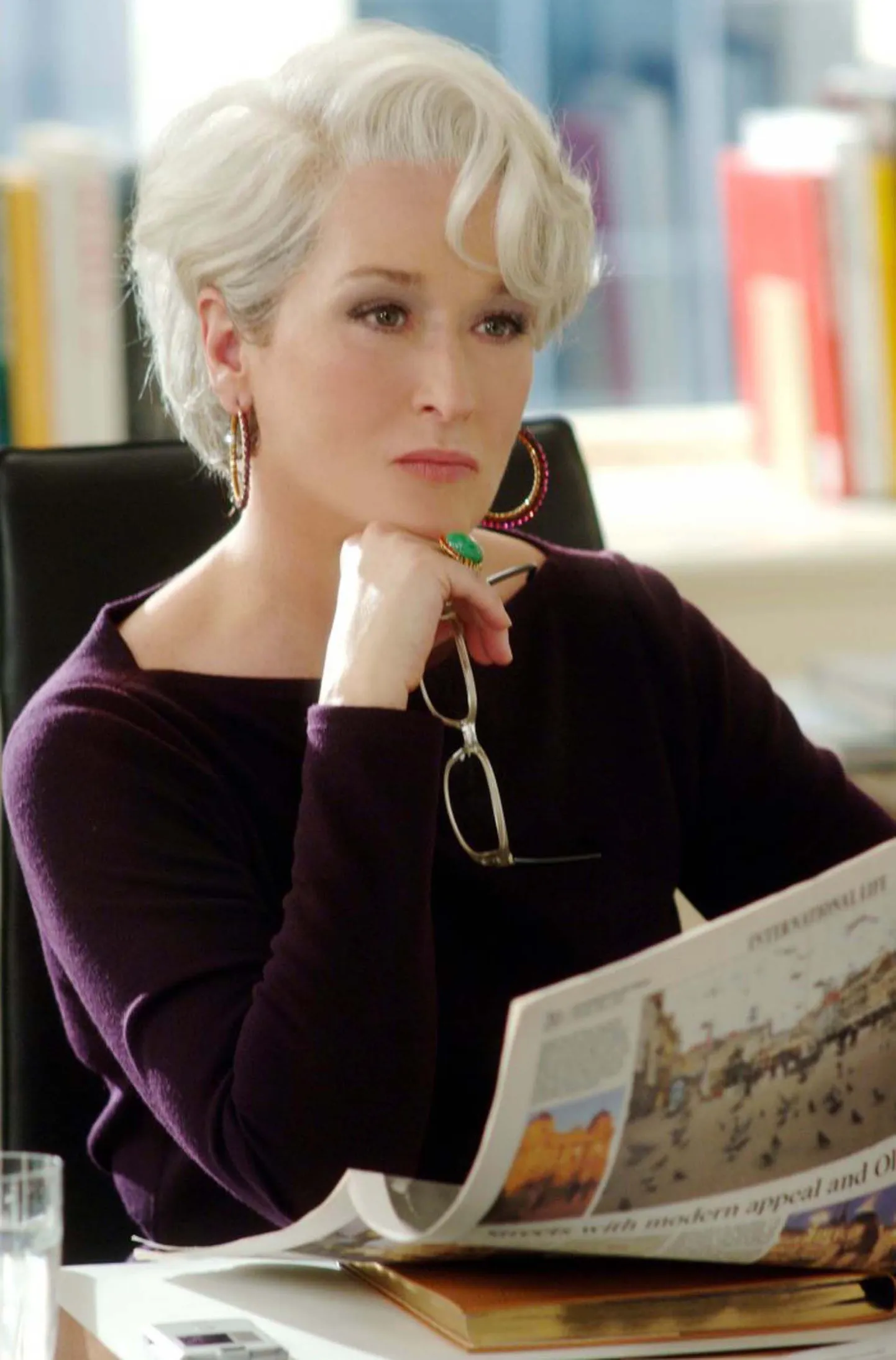Meryl Streep filmis "The Devil Wears Prada" ("Saatan kannab Pradat")