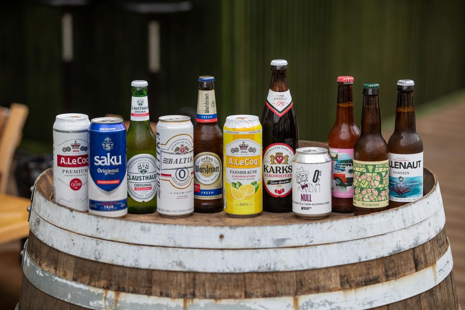 Ei ühtki õlut, mis pannuks nurisema või vanduma: põgus valik suurtootjate ja väikepruulijate eri stiilis alkoholivabu õllesid.
