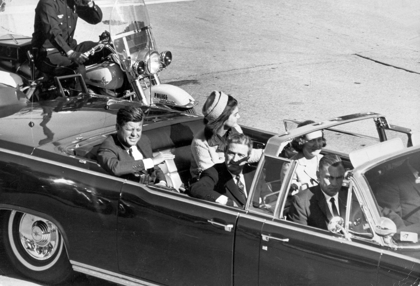 John F. Kennedy Dallases enne mõrva.