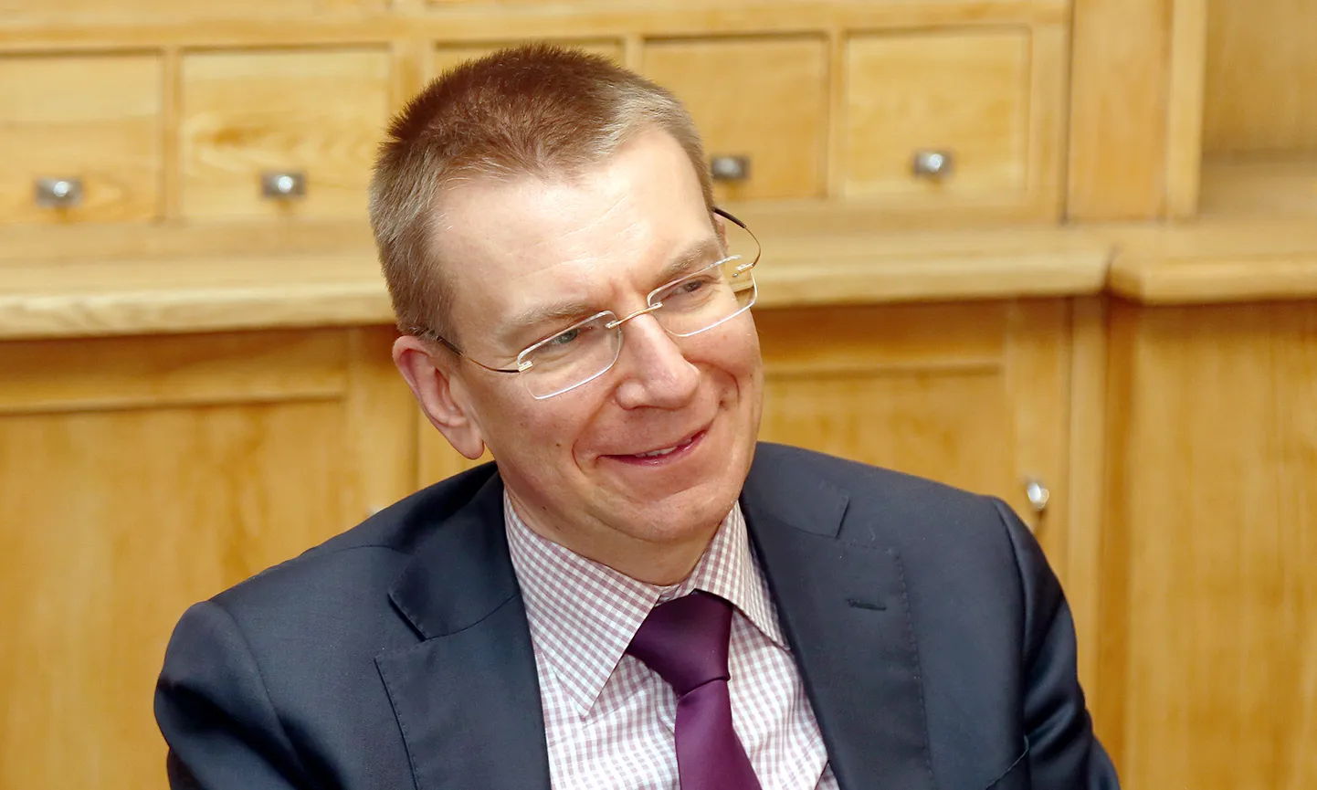 Ārlietu ministrs Edgars Rinkēvičs 