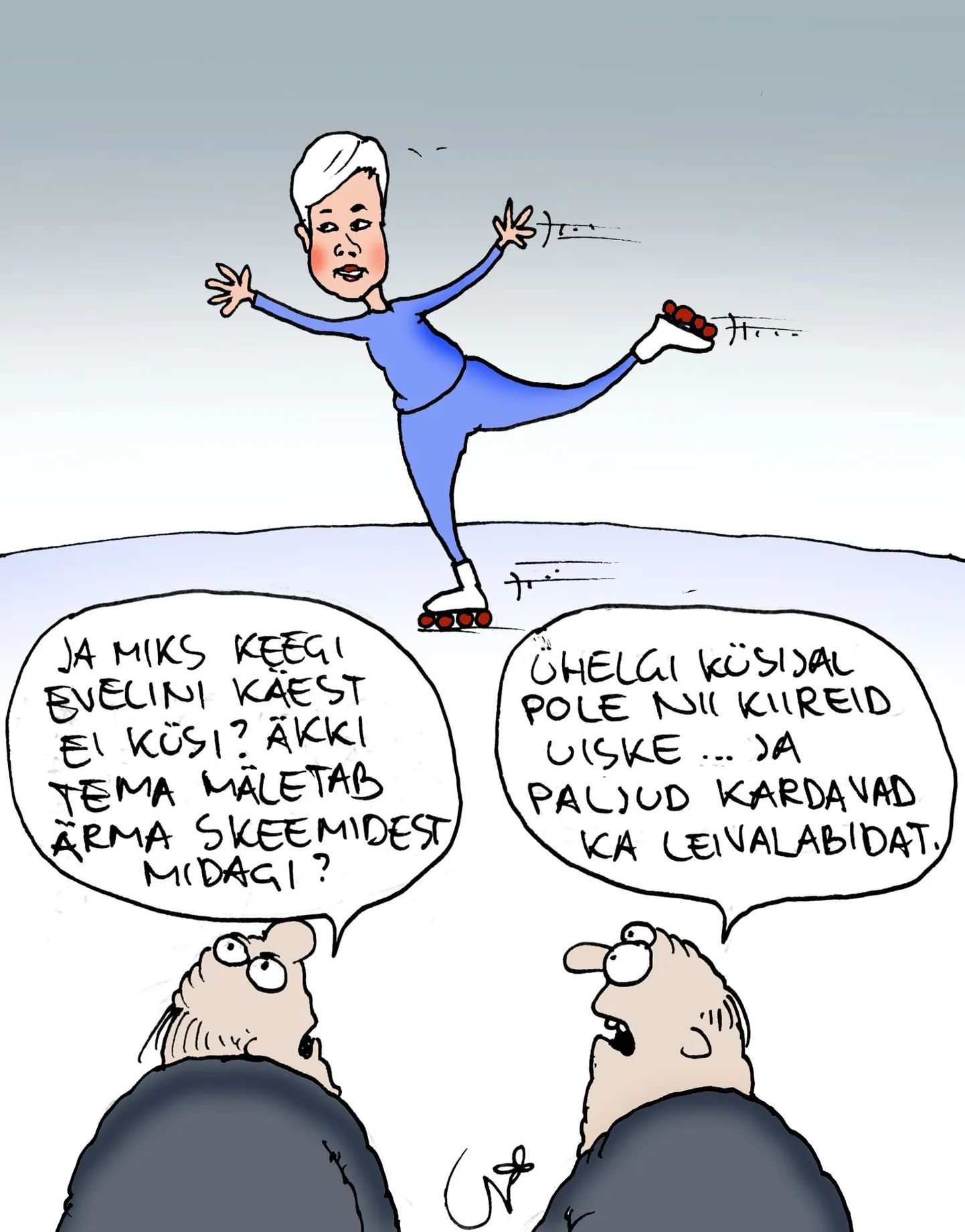 Evelin teab.