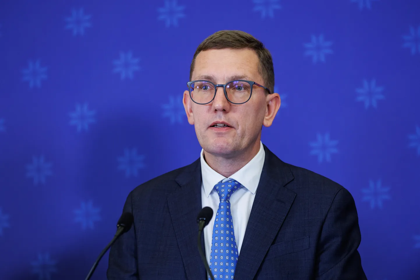 Премьер-министр Эстонии и председатель Партии реформ Кристен Михал.