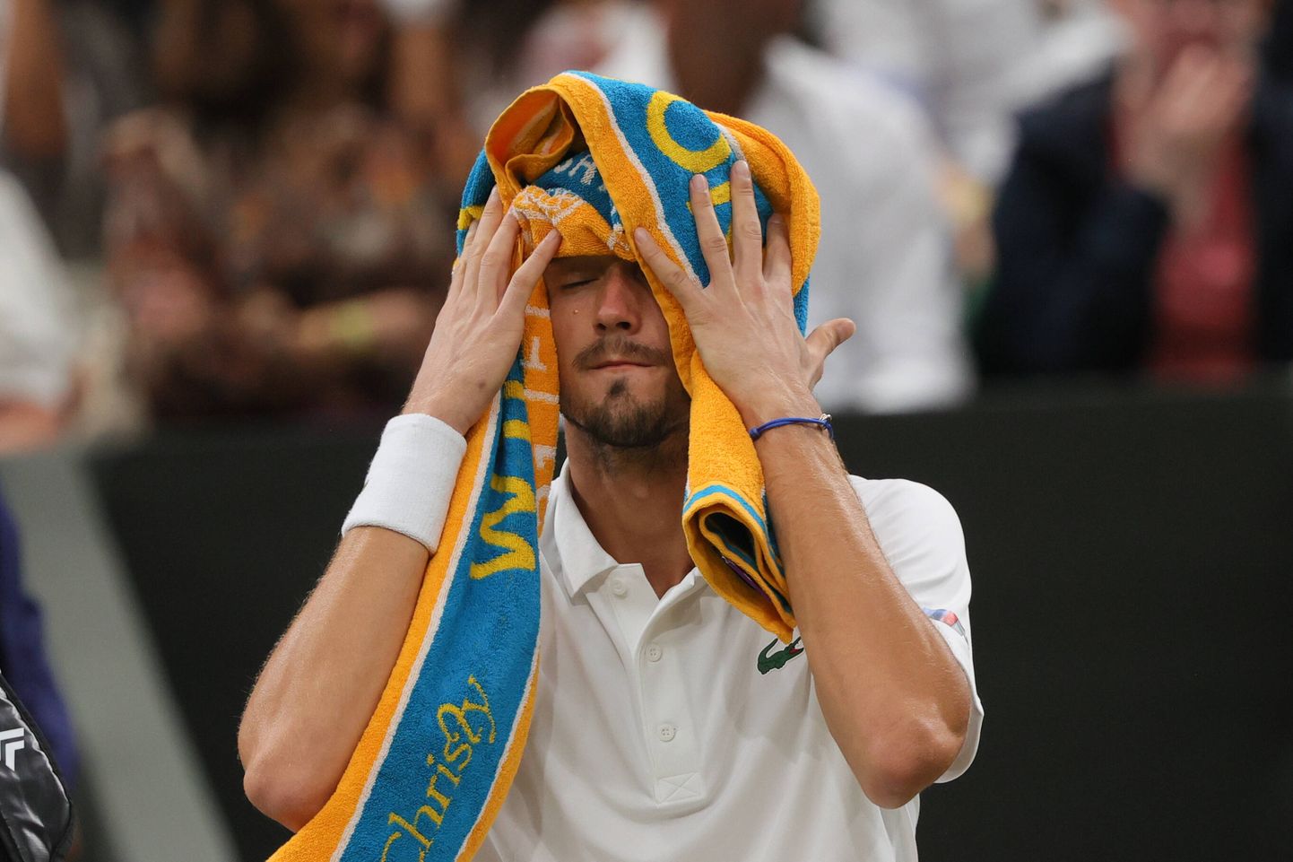 Daniil Medvedev 2021. aastal Wimbledoni turniiril.