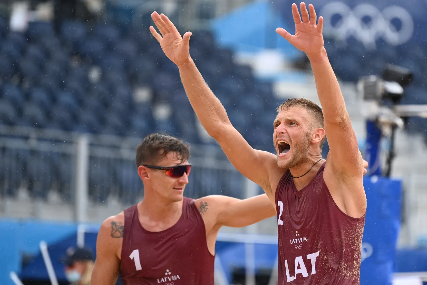Mārtiņš Pļaviņš un Edgars Točs