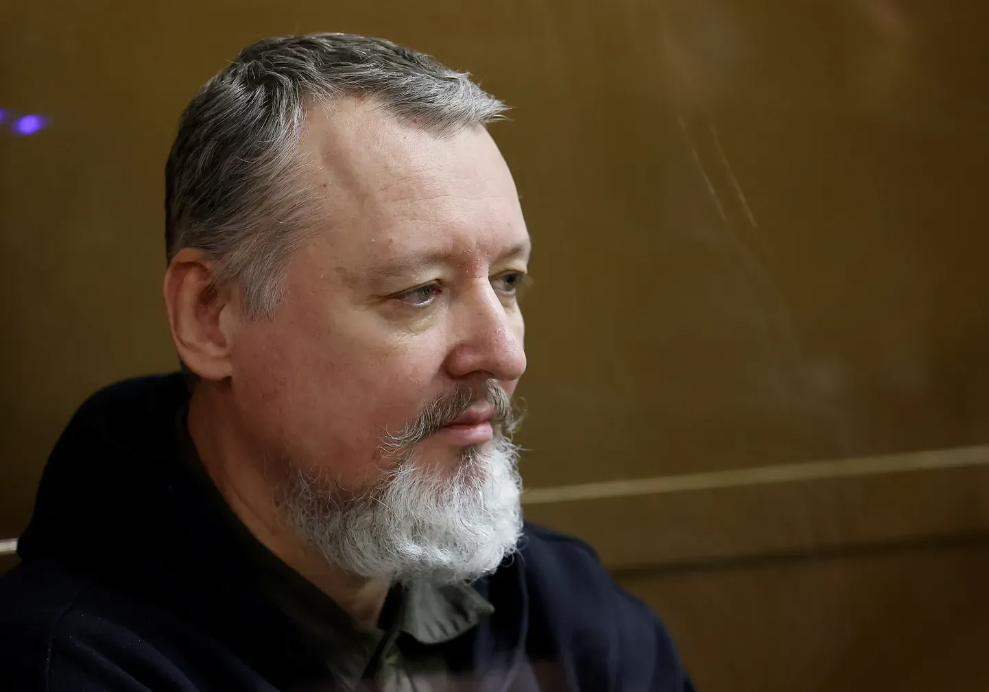 Игорь Гиркин в суде в Москве.