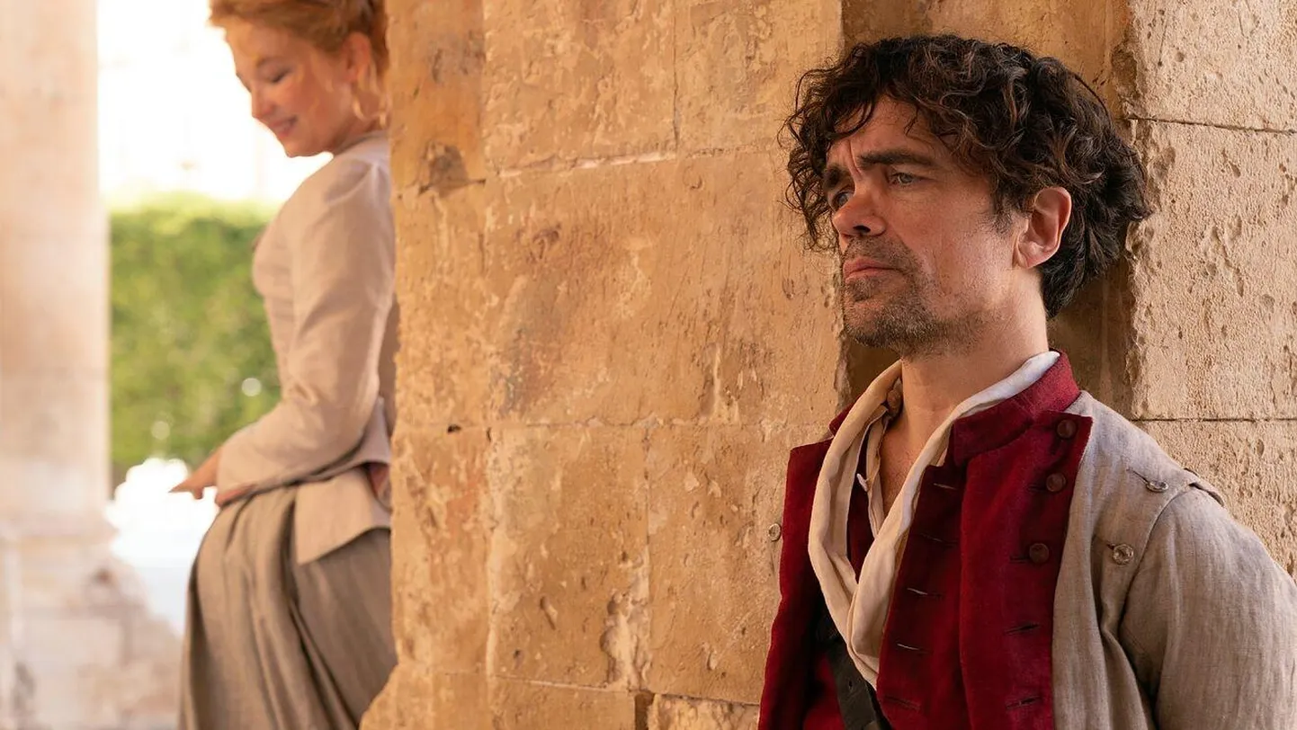 Haley Bennett ja Peter Dinklage filmis «Cyrano».