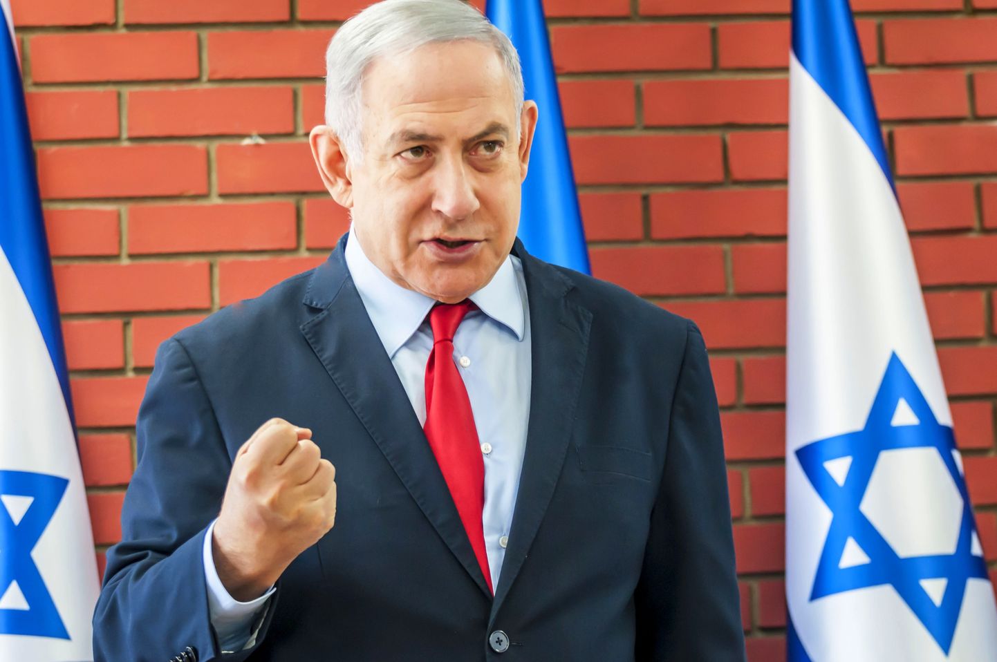 Izraēlas premjerministrs Benjamins Netanjahu.